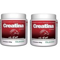 Kit 2 unid. 500g - Supl. Cavalos Atletas - Creatina, Malto - Lavizoo