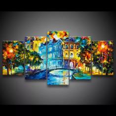 Quadro Decorativo 129x63 Sala Quarto Pintura em Tecido