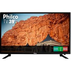 Philco, TV PTV39N87D LED, 099393029, 39'', HD, Receptor Digital, Função Futebol - Não é SMART TV