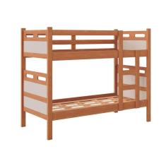 Beliche Vira Duas Camas Solteiro Jaspe MDF