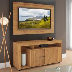 Rack com Painel para TV até 42 Polegadas 2 Portas Palermo Viero - Mel