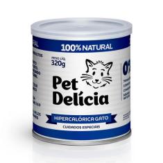 Ração Úmida Pet Delícia Gatos Hipercalórica - 320g - PET DELICIA