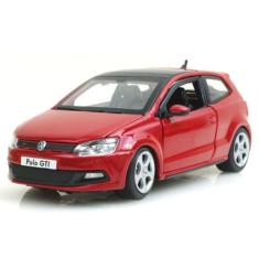 Miniatura Vw Polo Gti Mark 5 Vermelho Bburago 1/24