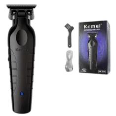 Máquina Corte Kemei Km-2299 Sem Fio Cortar Cabelo Barba - Blackwatch