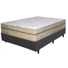 Base Box com Colchão Toronto Ecotec Casal Molas Ensacadas 62x188x138 C