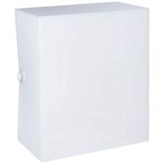 Arandela Acrílico Quadrada, Attena, 4010/Ar, Branco