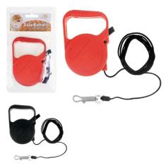 Coleira Guia Retrátil Para Pet Cães Gatos 3M Segurança