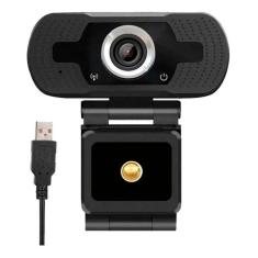 Webcam Com Microfone 1080P Full Hd Câmera Pc