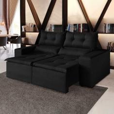 Sofá Retrátil e Reclinável 2 Lugares 196cm Firenze