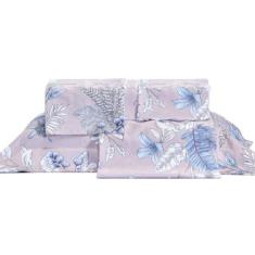 Jogo Cama King Plumasul 400 Fios Urban Garden Atlantic