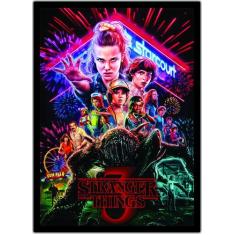 Quadro Decorativo Stranger Things Filmes Cinema Moldura G04 - Vital Qu