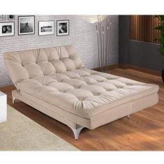 Sofá Cama 3 Lugares Versátil - Império Estofados