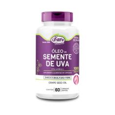 Óleo de Semente de Uva 1000mg Unilife 60 Cápsulas