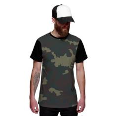 Camiseta Exército Camuflada Verde Personalizada Swag - Di Nuevo, M, Pr