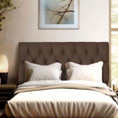 Cabeceira Mirage para Cama Box Casal 140cm com Capitonê - Móveis ME, m