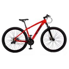 Bicicleta KSW XLT 100 Aro 29 Aluminio 21 Velocidadades MTB Freio Mecân