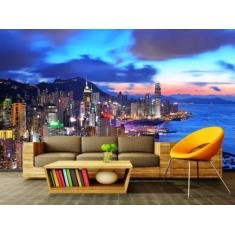 Papel de Parede Paisagens Cidade 145 - 1,50 X 2,50 - Voce Decorando