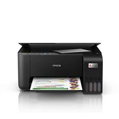 Epson EcoTank L3250 - Multifuncional, Tanque de Tinta Colorida, Wi-Fi Direct, USB, Bivolt, Preto