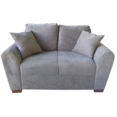 Sofá 2 Lugares Super Macio Fortaleza Finezzi, Grafite