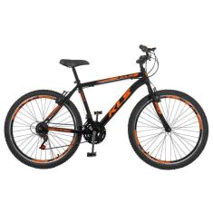 Bicicleta Aro 26 Alum Kls Sport Gold Freio V-Brake Mtb 21V-Masculino