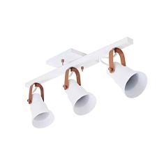 Spot Trilho/3 Branco/Cobre, Emalustres