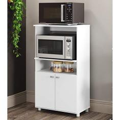 Armário para Forno e Microondas Multimóveis 2 Portas Fg6148 Branco