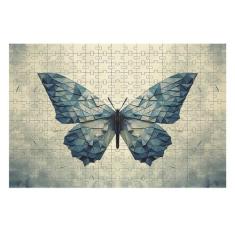 Quebra-cabeça Cognitivo Borboleta ul 300 peças MDF - Coleção Tea & Amo