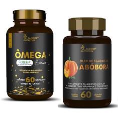 Kit Omega 3 Essence com Óleo de Semente de Abobora 60+60 cápsulas soft