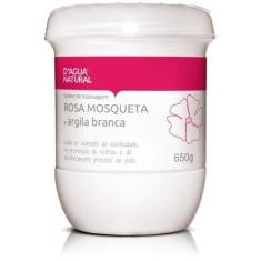 Creme de Massagem Rosa Mosqueta e Argila Branca 650g - Dagua Natural