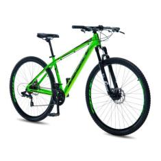 Bicicleta Aro 29 KRW Alumínio Shimano TZ 24 Velocidades Freio a Disco 