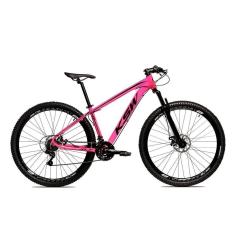 Bicicleta Aro 29 KSW 24 Marchas Freios a Disco c/Trava e K7-Unissex