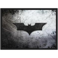 Quadro Decorativo Super Heróis Batman Com Moldura - Vital Quadros
