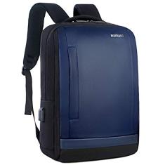 Mochila de ombro USB de carregamento para fone de ouvido Mochila multifuncional para computador de ombro, tecido Oxford com material de filme