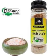 Sal Rosa do Himalaia Orgânico c/ cebola e alho frasco 120 g