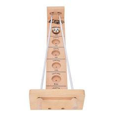Balança de madeira bola brinquedo de lazer, quebra-cabeça inteligente balanc