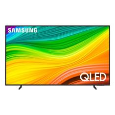 Samsung Smart Big TV 75" QLED 4K 75Q60D 2024, Tecnologia de Pontos Quânticos, Design AirSlim