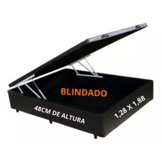 Cama Baú Viúva (Blindada / Reforçada) 1,28 x 1,88 - Exclusive