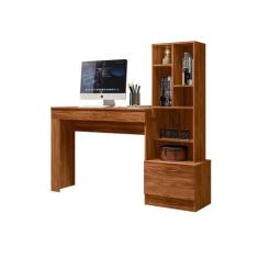 Mesa Escrivaninha Computador Gamer, Notebook Estante Livros - Mobler, 