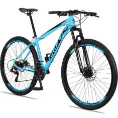 Bicicleta aro 29 Dropp Alumínio 21 Vel Marchas Freios a Disco Aluminum