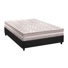 Cama Box Casal: Colchão Ortopédico Paropas D33/AG65 Confort + Base CRC