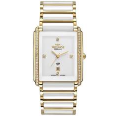 Relógio Technos Feminino Ceramic Sapphire Dourado - GN10AX/4B