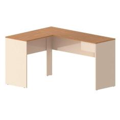 Mesa de escritório euro noce e off white