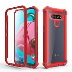 Asuwish Capa de telefone para LG K51/Reflect LTE/Q51 capa à prova de choque à prova de choque proteção de corpo inteiro resistente híbrido acessórios para celular LGK51 K 51 51K L555DL 2020 LGK51Phone