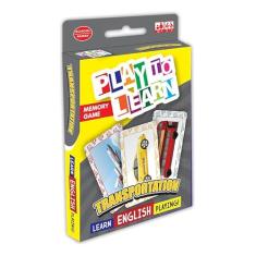 Jogo Da Memória Transporte Em Inglês Educativo