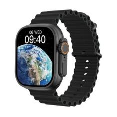 Relogio Smartwatch W68 Ultra Max Serie 8 49mm NFC Trava Para Pulseiras