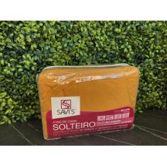 Jogo de lençol malha solteiro 100% algodão - Savi's Enxovais