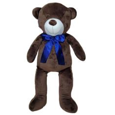 Urso ballu cor marrom 60 cm pelúcia decoração quarto bebê - XÚ BABY, L