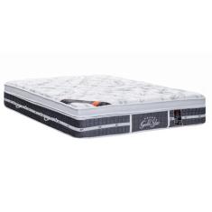 Colchão King Castor Super Luxo Latex Grand Plush One Face 193x203x30