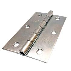 Jogo 3 Dobradiças 3,5 Porta Madeira + Kit Parafusos - Encartelado