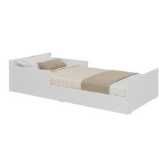 Cama Infantil Para Colchão 70 X 150cm Mp4111 Nina Multimóveis Branca Branco